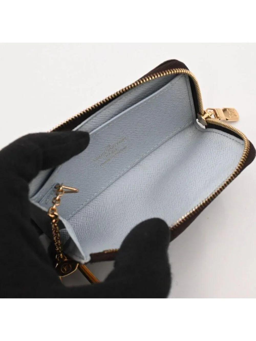Louis Vuitton Monogram Porte Cles Noah Coin Case Key Brown